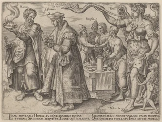 Eer, pracht, Parasiti, Fama (De bedrieglijke effecten van rijkdom)