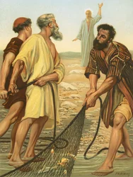 Christus roept de discipelen