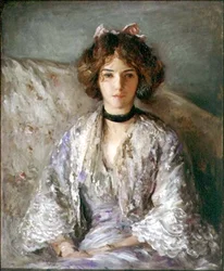 Portret van Miss Ethel Warwick