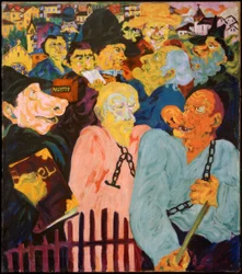 De veroordeelde (Zelfportret)