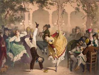 Le Quadrille a Bullier
