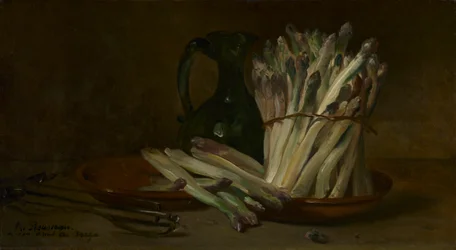 Stilleven met Asperges