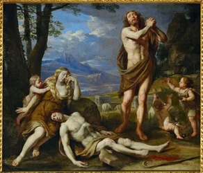 Beweinung Abels (schilderij op doek)