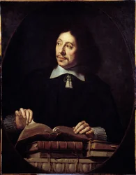 Mannenportret. Schilderij door Philippe de Champaigne (1602-1674)
