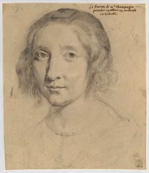 Portret van Charlotte Duchesne