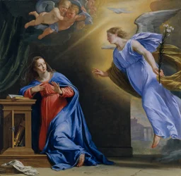 De annunciatie, ca. 1644.