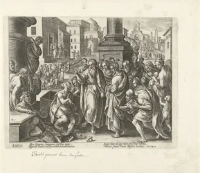 Paulus geneest een kreupele te Lystra