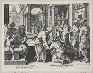 Cornelius knielt voor St. Peter
