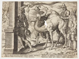 Het is gemakkelijker voor een kameel door het oog van een naald te gaan dan voor een rijke het Koninkrijk van God binnen te gaan