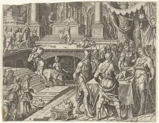 Koning Josia viert Pesach