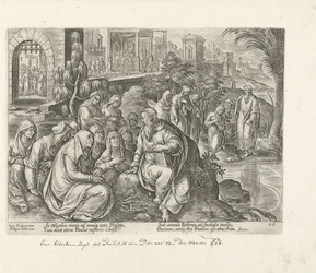 Paulus bekeert de vrouwen van Filippi