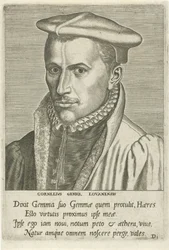 Portret van Cornelius Gemma