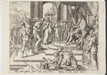 De koning die recht spreekt