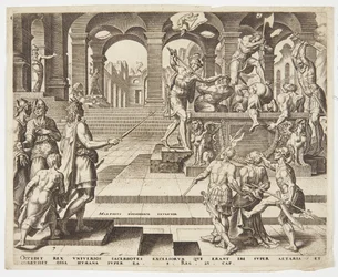 De slachting van de priesters van Samaria