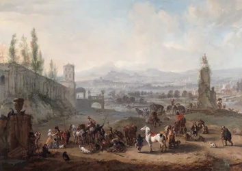 De terugkeer van de jacht, na ca. 1650
