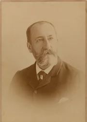 Portret van de componist Camille Saint-Saëns 1835-1921