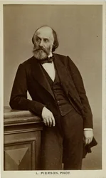 Portret van de dichter Victor de Laprade 1812-1883, ca. 1870