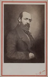Portret van Henri Murger 1822-1861, 1861