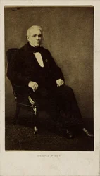 Portret van de dramaturg en librettist Eugène Scribe, 1860-1861