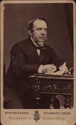 Portret van de componist Michael William Balfe 1808-1870