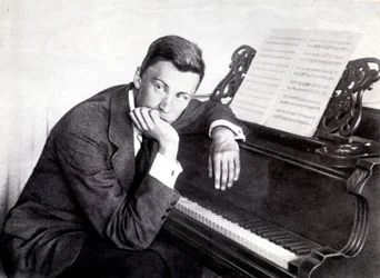 Sergei Prokofiev en zijn piano