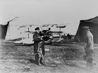 De Rode Baron en zijn hond