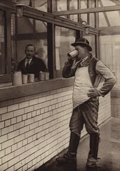 Guinness is goed voor je (zwart-wit foto)