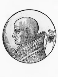 Portret van Sergius III (overleden 911)