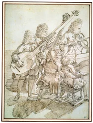 Een concert, laat 17e of 18e eeuw
