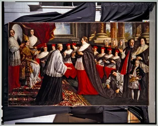 Kroning van paus Clemens en Innocentius VIII (paar)