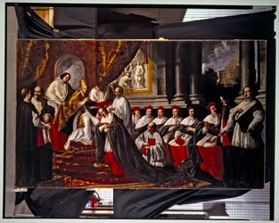 Kroning van paus Clemens en Innocentius VIII (paar)