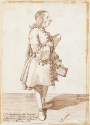 Portret van Gennaro de Sc?
