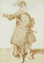 Portret van de castraat Gaetano Caffarelli, c.1735