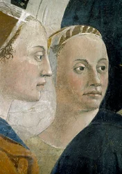 De Legende van het Ware Kruis, de Verificatie van het Ware Kruis (detail)