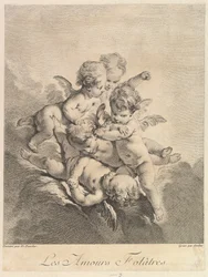 Spelende Kinderen, 1750