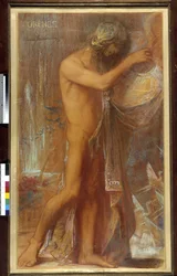 Orpheus speelt de cither