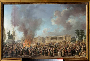 Feest van de eenheid op de Place de la Concorde (29 thermidor an I of 10 augustus 1793)