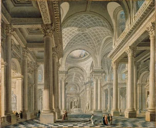 Interieur van de L