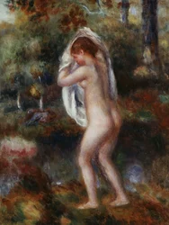 Bader die zich Uitkleedt, 1897