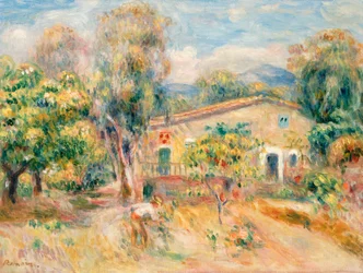 Collettes Boerderij, Cagnes, 1910