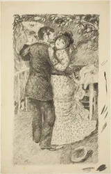 Dans op het Platteland, 1883