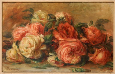 Weggeworpen rozen