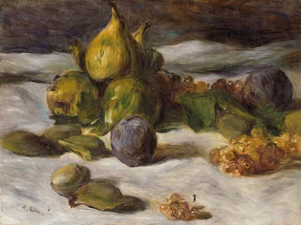Fruitstilleven (vijgen en aalbessen)