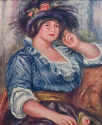 Meisje met een roos, 1913, 1923