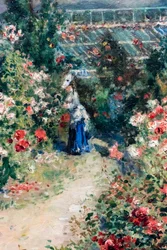 La Serre, detail, ca. 1876 (Olieverf op doek)