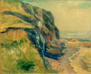 De kust bij Dieppe