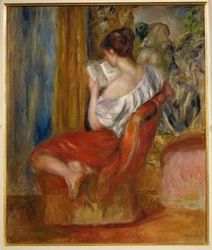 De lezer (olieverf op doek)