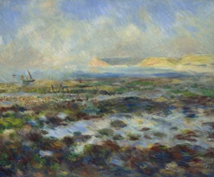 Laag tij, Yport, 1883