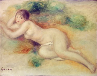 Naaktfiguur van een meisje, 1880-1889