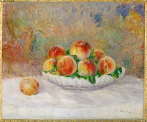 Peches (olieverf op doek)